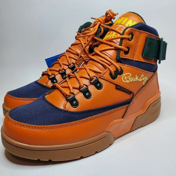 NEW Ewing Athletics Men's 33 Hi Winter Basketball Sneaker Shoes Burnt Orange - Picture 4 of 11